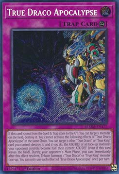 True Draco Apocalypse - Battles of Legend: Monster Mayhem (Secret Rare) [BLMM-177]