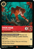 Shere Khan - Menacing Predator - Fabled (Rare) [9FAB-104]