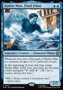 Hydro-Man, Fluid Felon - Magic: The Gathering | Marvel's Spider-Man: Promos (Rare) [PSPM-33]
