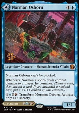Norman Osborn // Green Goblin - Magic: The Gathering | Marvel's Spider-Man: Promos (Mythic) [PSPM-39]