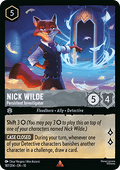 Nick Wilde - Persistent Investigator (V.1) - Whispers in the Well (Rare) [10WHI-187]