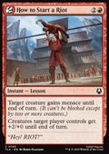 How to Start a Riot - Magic: The Gathering | Avatar: The Last Airbender (Common) [TLA-140]