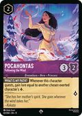 Pocahontas - Following the Wind - Winterspell (Super Rare) [11WSP-42]
