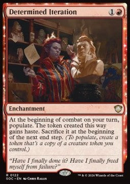 Determined Iteration - Commander: Secrets of Strixhaven (Rare) [SOC-122]