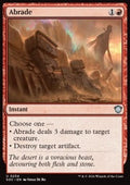 Abrade - Commander: Secrets of Strixhaven (Uncommon) [SOC-234]