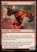 Anger - Commander: Secrets of Strixhaven (Uncommon) [SOC-235]
