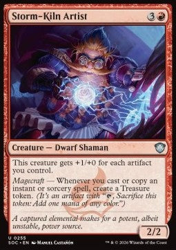 Storm-Kiln Artist - Commander: Secrets of Strixhaven (Uncommon) [SOC-255]